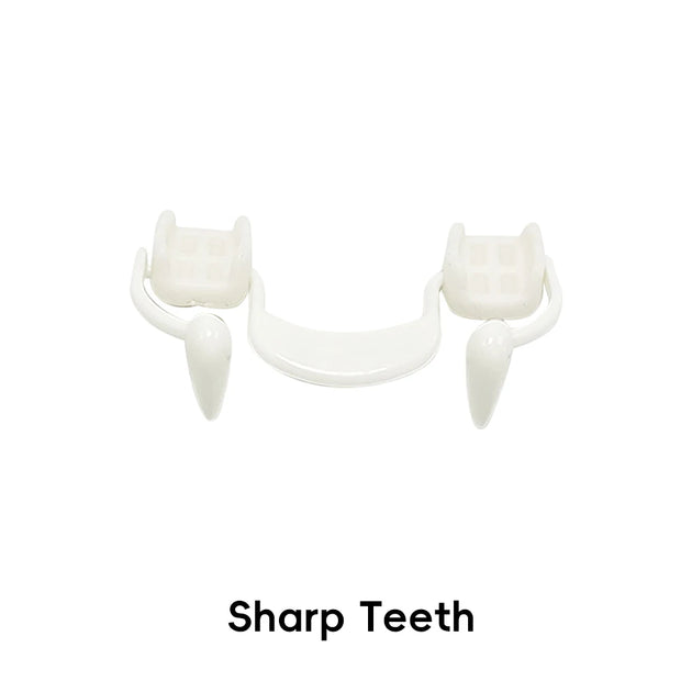 Retractable Vampire Teeth Halloween Dentures Vampire Teeth Horror Halloween Cosplay Party Decoration Reusable Halloween