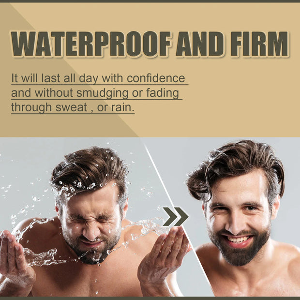 Beard Filler Pen Waterproof Pen Kit Beard Shaping Lasting Repair Moustache Coloring Black Brown Hair Repair Beard Enhancer Pen