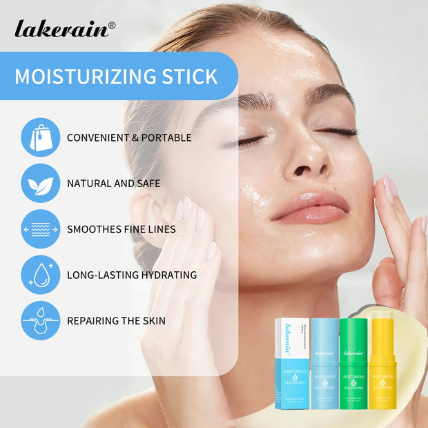 Korean Bounce Multi Balm Collagen Pink Stick Deep Moisturizing Multi Cream Hydrating Gel Primer Preps Skin For Makeup Skin Care