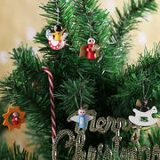 Creative Christmas Tree Decoration Wooden Small Pendant Small Ornaments Boxed Window Props Ornaments Christmas Decorations