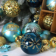 Christmas Tree Decoration 42PCS 6CM Balls Ornaments Set For Xmas Hanging Holiday Home Supplies Christmas Year Party Gifts New