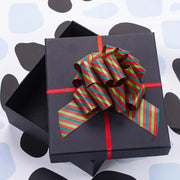 New 12PCS Christmas Pull String Bows Big 3.54 Inch Gift Bows Ribbon for Xmas Present Wrapping Florist Flower Basket Decoration