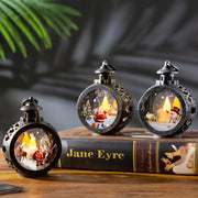Christmas decorations retro night lights luminous gifts window ornaments desktop layout props atmosphere pendant desk decoration