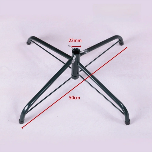 Durable Metal Christmas Tree Stand Base Sturdy Rotating Xmas Tree Holder Christmas Tree Stand Legs Christmas Tree Accessory
