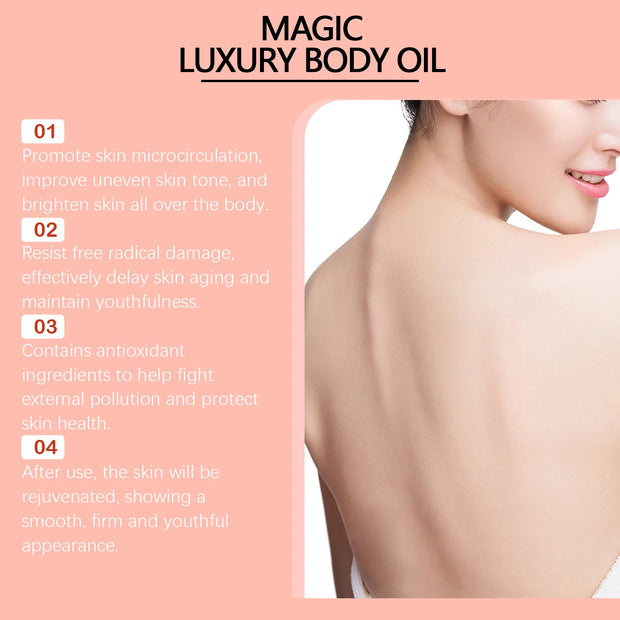 Tightening Body Oil Firming Lifting Reduce Fine Lines Improve Sagging Skin Dullness Brightening Moisturizing Nourish Skin Care