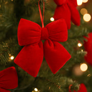 Christmas Tree Bow Decoration Merry Christmas Decoration for Home 2025 Pendant Xmas Ornaments Navidad Natal New Year Gift 2026