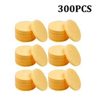 50PCS Face Cleaning Sponge Pad for Exfoliator Mask Facial SPA Massage Makeup Removal Thicker Compress Natural Cellulose Reusable