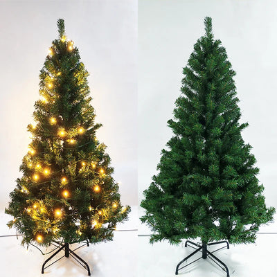 90-180cm Encrypted PVC with LED Lights Christmas tree  for Christmas Home Decoration  and house Ornaments