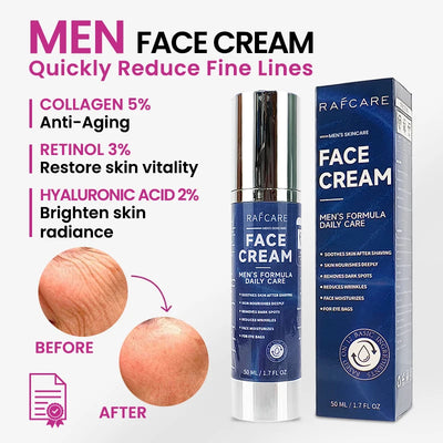 Men Anti-wrinkle Face Cream Remove Facial Fine Lines Neck Wrinkles Firming Moisturizing Brightening Anti Aging Cream Skin Care