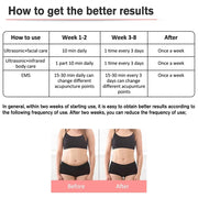 3 in 1 Cavitation Ultrasonic Machine Weight Loss Microcurrent EMS Body Slimming Massager Fat Burner Cream Gel