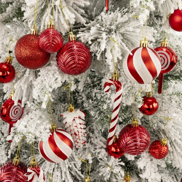 29/36/40pcs Champagne Special-shaped Christmas Ball Ornaments Christmas Tree Party Decoration New Year Christmas Spheres Pendant