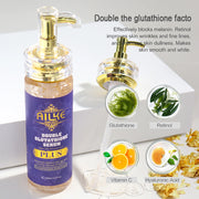 AILKE Glutathione PLUS Skin Care Set, Advanced Lightening Lotion, Moisturizes softens skin, Skin Glowing Range for Men Women
