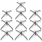 Durable Metal Christmas Tree Stand Base Sturdy Rotating Xmas Tree Holder Christmas Tree Stand Legs Christmas Tree Accessory