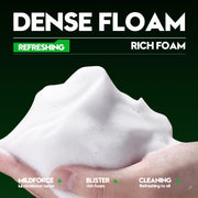 Men's Facial Cleanser Deep Clean Improve Oily Face Wash Cream Face Wash Foam Brightening Rejuvenation Face Cleanser Skin Care