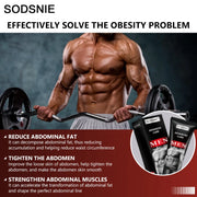 Men's Abdominal Muscle Cream Anti Cellulite Slimming Fat Body Firming Strengthening Belly Muscle Tightening Body Care 60ml
