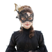 Princess Half Face Mask Butterfly Masquerade Performance Props Halloween Accessories
