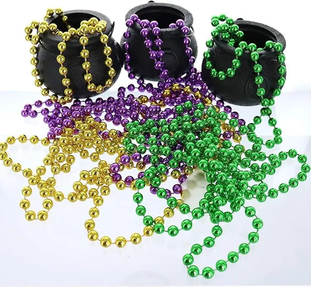 Witch Cauldron Buckets Set, Halloween Candy Bowls for Parties & Events, Perfect for Halloween, Easter, St. Patrick's Day