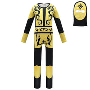 l2025l New Cosplay Halloween Kids Costume Cartoon Fish Boss Jumpsuit Boy Christmas Birthday Party Funny Costumes Carnival Cospla