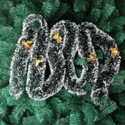 1pc-Christmas Eve Decoration Bar Tops Ribbon Garland Christmas Tree Kitchen Ornaments Wedding Party Decoration Prop