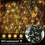1/2/3Pcs LED String Light 10M/20M/30M Christmas Tree Fairy Outdoor Festoon 220V EU Plug/110V US Plug,Party Decor Lamp CW/WW/RGB