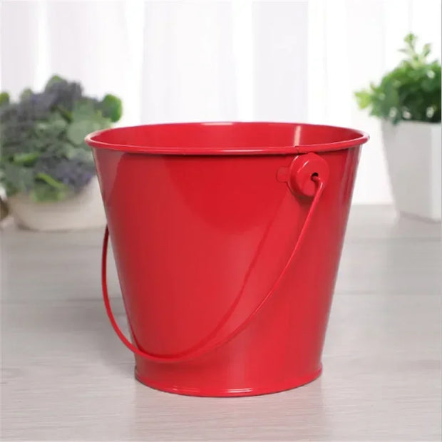 5cm/7cm/10cm Metal Bucket Wedding Decoration Candy Box Flower Pot Table Decor Birthday Party Decoration Kids Baby Shower