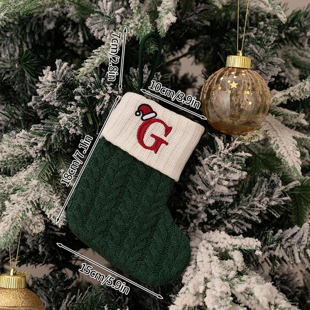 Christmas Stockings Christmas Decoration 2025 Candy Bags Candy Storage Bags Gift Socks Christmas Tree Hanging Pendants