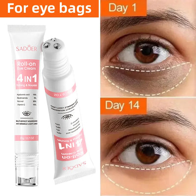 Eye Cream Instant Get Rid Of Puffy Eye Collagen Anti-wrinkle Fade Fine Lines Firm Skin Anti Dark Circle Brighten Eye Care Makeup