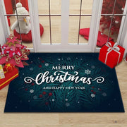 2025Merry Christmas Welcome Doormat Living Room Front Door Entrance Foot Mat Bedroom Bath Rug Christmas Decorations