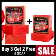 AILKE Aloe Vera Whitening Soap, Remove Spot, Pimples, Skin Radiant, Improve Skin Luster, Vegan Bath Wash for Women Men