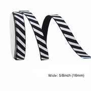 10 Yards Red White Candy Garland Gifts Wrapping Wreaths Bows Gift Box Bag Christmas Ribbon Red White Stripes Wholesale