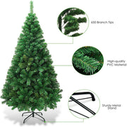 90-180cm Encrypted PVC with LED Lights Christmas tree  for Christmas Home Decoration  and house Ornaments