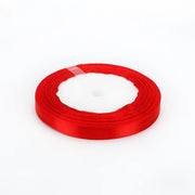 Red Satin Ribbon Wedding Christmas Halloween Party Decoration Gift Wrapping Scrapbooking Supplies DIY Bow Crafts Packing Tape