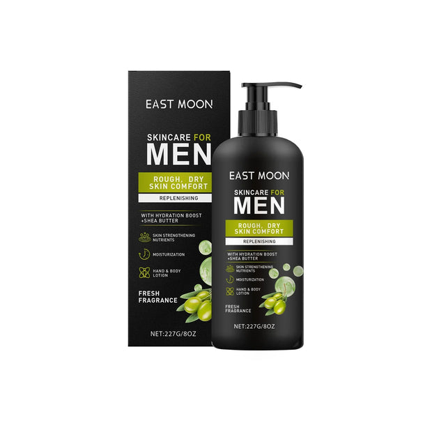 East Moon Men's Body Lotion Series Moisturize Dry Improve Sagging Oil Control Lasting Fragrance Brighten Skin Nourishing Creams