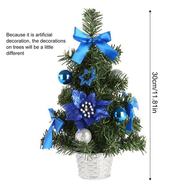 Christmas Tree Artificial Christmas Tree DIY Handicraft  New Year Gift for Home Bedroom Party Decorations