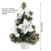 Christmas Tree Artificial Christmas Tree DIY Handicraft  New Year Gift for Home Bedroom Party Decorations