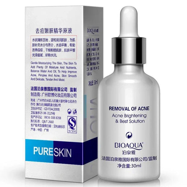BIOAQUA Moisturizing Face Care 30ml Acne Smooth Essence Acne Scar Cover Liquid Facial Skin Care