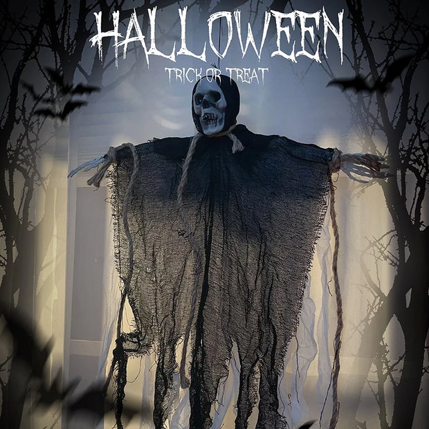 Day of The Dead Halloween Decoraiton 2025 Hallowen Outdoor Decor Hanging Flags Ghost Skeleton Decor Home Decor