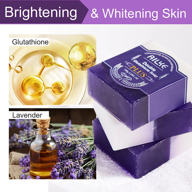 AILKE Glutathione PLUS Skin Care Set, Advanced Lightening Lotion, Moisturizes softens skin, Skin Glowing Range for Men Women