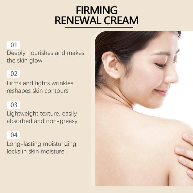 Firming Body Cream Increase Elasticity Improve Sagging Skin Reduce Wrinkle Neck Leg Massage Tightening Sooth Lifting Body Lotion