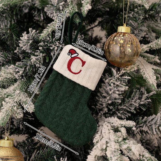 Christmas Stockings Christmas Decoration 2025 Candy Bags Candy Storage Bags Gift Socks Christmas Tree Hanging Pendants