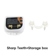 Retractable Vampire Teeth Halloween Dentures Vampire Teeth Horror Halloween Cosplay Party Decoration Reusable Halloween
