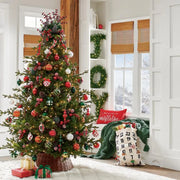 Christmas Tree Decoration Red Fruit Top Hat Pine Cones Decoration Christmas Decoration Xmas Tree Ornament New Year Hanging Decor