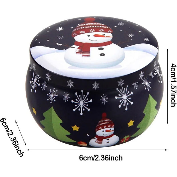 2.2 Oz Scented Candles Gift,Christmas Aromatherapy Candle Set with Gifts, Home Aromatherapy, Birthday Candles Burning for a Long