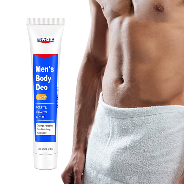 ENVISHA Men's Body Care Body Lotion For Private Parts Armpits Buttocks Deodorant Lasting 72 Hours Fragrance Beauty Health