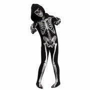 Elastic Halloween Cosplay Costume Separate Headgear Festival Cosplay Clothing Props Carnival Party Dress Up Skull Bodysuits