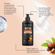 East Moon Men's Body Lotion Series Moisturize Dry Improve Sagging Oil Control Lasting Fragrance Brighten Skin Nourishing Creams