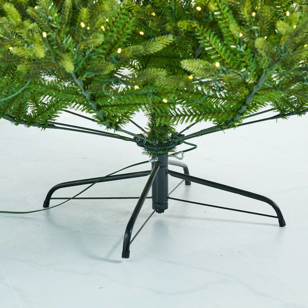 Christmas Tree Base Four-legged Iron Frame Diameter 30/35/40/45/50cm Rust-proof Metal Tree Base Bracket and Screw Accessories