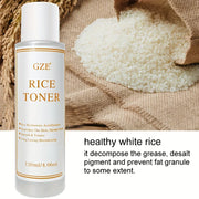 GZE Rice Water Face Toner Essence Moisturizing Toner Nourishing Facial Skin Care Products Rice Toner Skincare Face Anti Aging