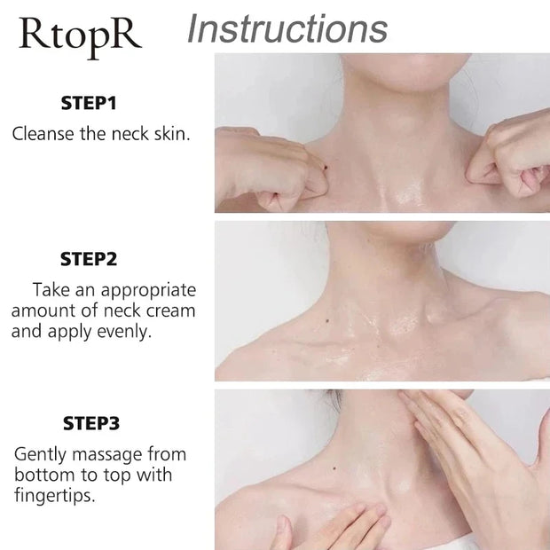 Neck Firming Cream Moisturizes Nourish Lift Neck Eliminate Double Chin Eliminate Neck Fine Lines Anti-ageing Skin Brighten Care