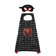 MINISO Superhero Cape Cartoon Anime Cosplay Costumes Gig Cape Mask Halloween Clothing Boy Birthday Gift Girl Novelty Accessories
